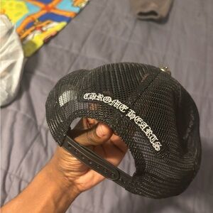 Chrome Hearts Black Mesh Snapback